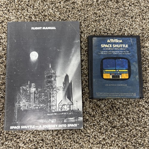 Space shuttle atari 2600 - (atari,