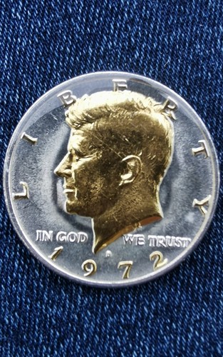 Moneta mezzo dollaro 1972