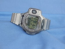 Casio Quartz LCD Blood Pressure BP-1B Stainless Steel Plastic Japan Made 1993