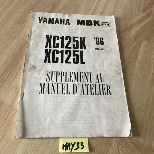 Yamaha mbk xc125 1996 - k, l