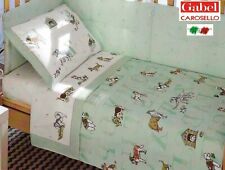 GABEL CAROSELLO. Coordinato Copriletto + Completo Lenzuola. Culla, Lettino. DOGS