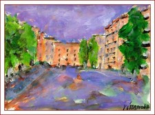 "Milano 2" Opera Acrilica su