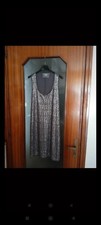 Vestito colore argento con paillettes Cristina Gavioli donna