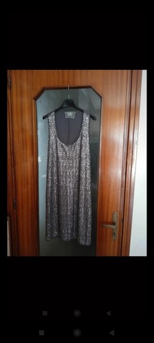 Vestito colore argento con