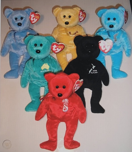 Beanie babies asia pacifico - ty,