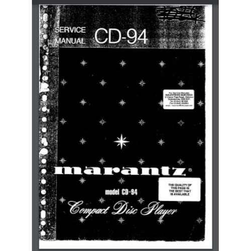 Marantz lettore cd - cd-94,