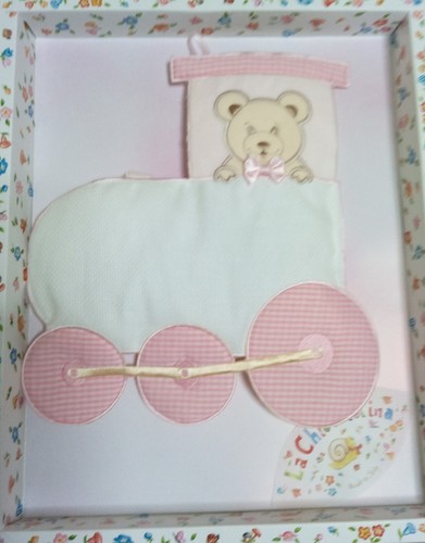 Fiocco nascita bimba con - bimba,