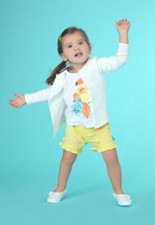 MAGLIA BIMBA GOLFINO BIANCO Z