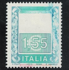 2002 - REPUBBLICA - ALTI VALORI - 1,55 EURO - VARIETA' - MNH - CAT. EURO 2.250,0