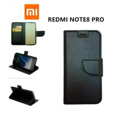 COVER CUSTODIA A LIBRO  PRE xiaomi  REDMI NOTE 8 PRO ECO PELLE