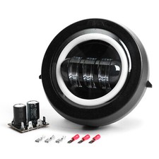 MF4717 Fanale Faro Anteriore Led per Vespa 50 125 PK S XL Evok 6/12V 7000 Lumen 