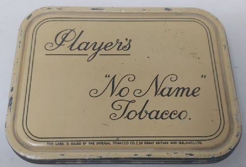 Tobacciana scatola vuota latta - vuota,