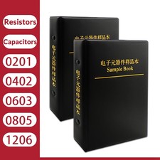Kit libro campioni resistenze/condensatori/induttore/diodo zener/transistor SMD triodo
