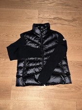 Cardigan nero moncler - moncler, da
