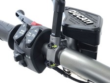 COPPIA RISERS SPECCHIETTI R&G PER DUCATI STREETFIGHTER V4 / S 2020-2024