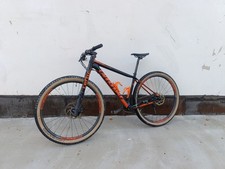 Cannondale F-SI carbon 2, nero arancio, front suspended 