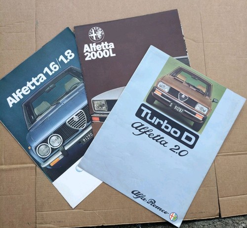 Depliant brochure alfa - n.,