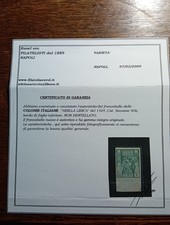 Colonie It Libia Varietà 1924 Sibilla N40b Non Dent BDF In Basso MNH Cert Fotogr