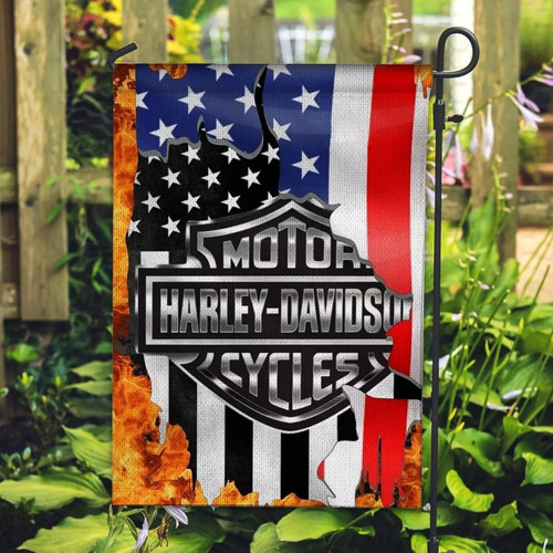 Harley davidson bandiera - harley-davidson,