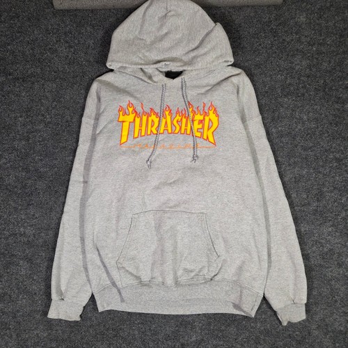 Felpa con cappuccio thrasher - felpa,