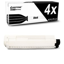 4 toner Eurotone NERO per OKI