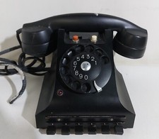 09843 Telefono nero bachelite