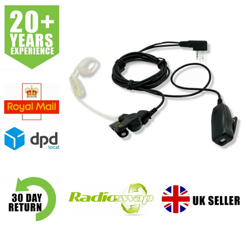 Auricolare due fili covert - auricolare,