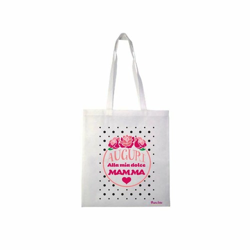 Borsa 36x40 scritta - scritta, auguri