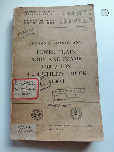 Manuale originale jeep - originale,