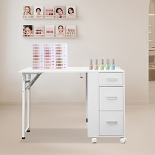 Rolling Nail Desk Folding
