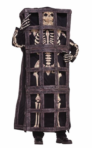 Costume carcere scheletro - costume,