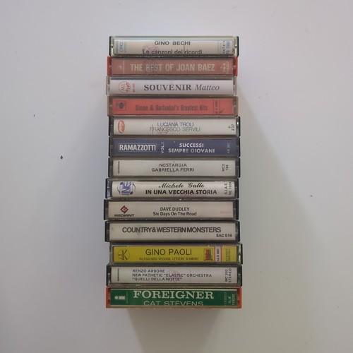 Lotto musicassette vintage - 13,