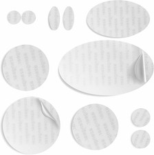 Toppe per Riparazione, Pre-Tagliate, Autoadesive, Morbide, Antistrappo, Tessuto 