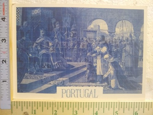 Cartolina azulejos benton - cartolina,