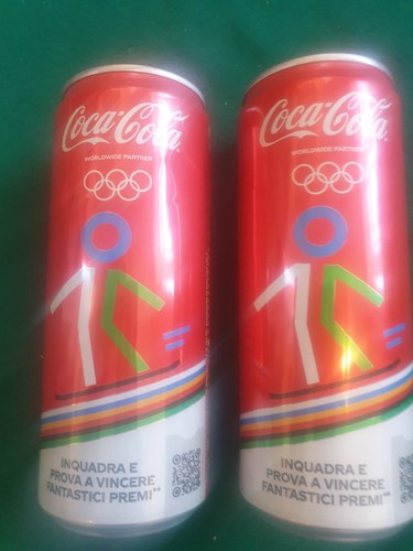 Coca cola cans winter - winter, olympics