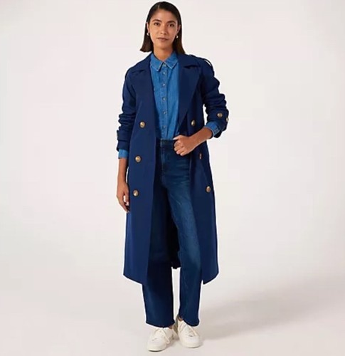 Trench cappotto doppiopetto