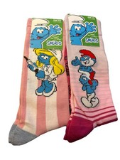 2 Paia Calze Puffo Papa Puffo