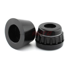 Per BMW F650GS K1300S R1200ST K1600GT F800ST Nero Manopole Manubrio Tappo Spina Finale