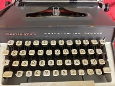 Vintage Remington Macchina da scrivere Travel-riter Deluxe