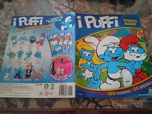 Puffi album figurine - i,