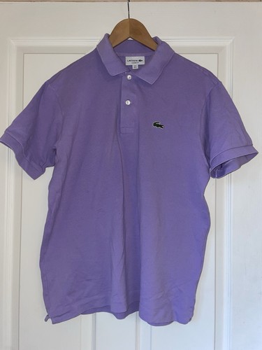 Polo uomo viola - lacoste, taglia