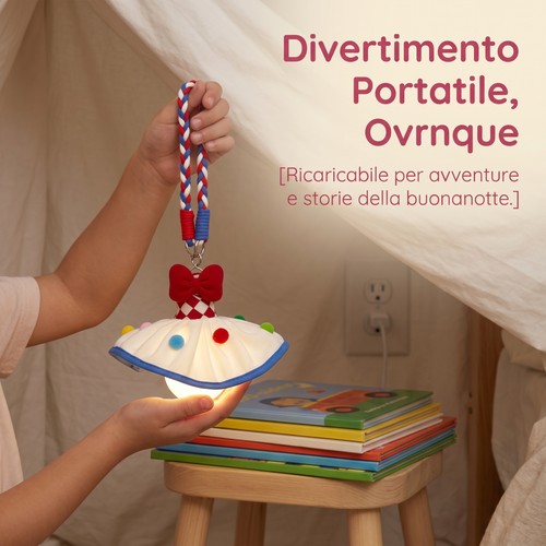 Luce notturna ricaricabile - notturna, e