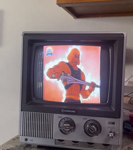 Colori vintage samsung 9 - tv,
