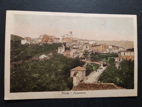 Rende view - (cosenza)., view.