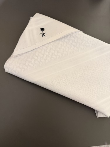 Shemagh alkhatt bianco - shemagh,