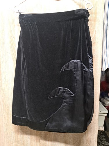 Gonna elegante vintage - , nera