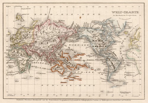 Cartina del mondo originale - cartina,