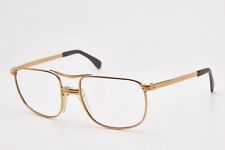 1970s vintage eyeglasses PERSOL RATTI 18k GP Pilot gold frame pilot eyewear