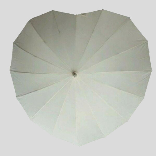 Ombrello cuore crema avorio - cuore,