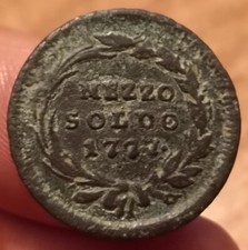 Moneta Mezzo Soldo 1777, Maria